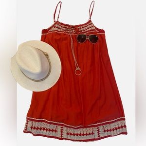 BCBG crocheted sundress